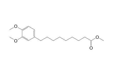 9-(3,4-dimethoxyphenyl)nonanoic acid methyl ester