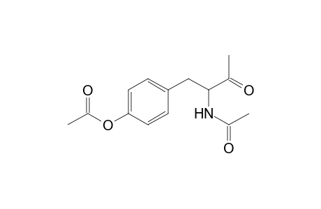 4-[2-(acetylamino)-3-oxobutyl]phenyl acetate
