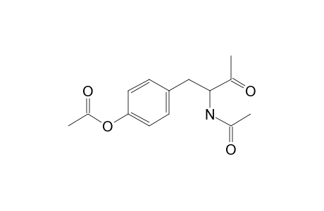 4-[2-(acetylamino)-3-oxobutyl]phenyl acetate