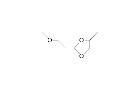 cis-2-(2-Methoxy-ethyl)-4-methyl-1,3-dioxolane