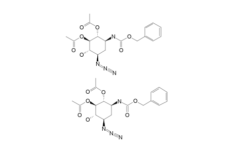 2-DEOXY-1-AZIDO-3-N-(BENZYLOXYCARBONYL)-5,6-DI-O-ACETYLSTREPTAMINE