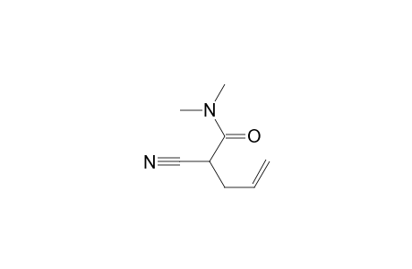 4-Pentenamide, 2-cyano-N,N-dimethyl-