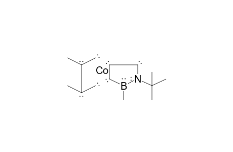 .eta.-5-[1-t-Butyl-2-methyl-1-aza-2-boracyclopentenyl]-.eta.-4-(2,3-dimethyl-1,3-butadiene)