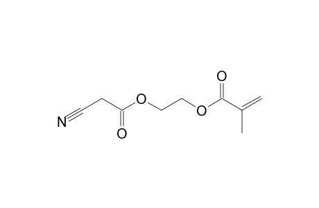 2-Propenoic acid, 2-methyl-, 2-[(2-cyanoacetyl)oxy]ethyl ester