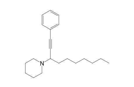 1-(1-phenyldec-1-yn-3-yl)piperidine