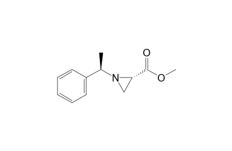 (2S)-1-[(1R)-1-phenylethyl]-2-aziridinecarboxylic acid methyl ester