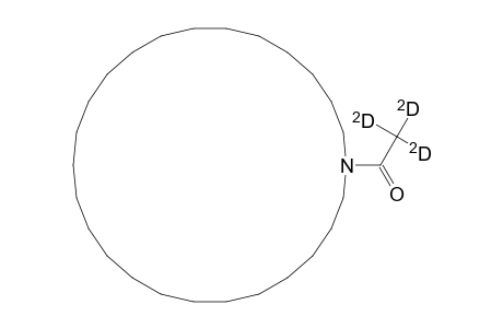 N-trideuteroacetyl-azacycylohexacosane
