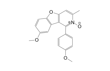 8-methoxy-1-(4-methoxyphenyl)-3-methyl[1]benzofuro[3,2-c]pyridine 2-oxide