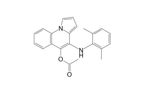 5-Acetoxy-4-(2,6-xylylamino)pyrrolo[1,2-a]quinoline