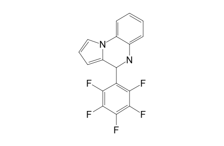 4,5-DIHYDRO-4-(PENTAFLUOROPHENYL)-PYRROLO-[1,2-A]-QUINOXALINE
