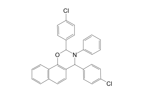 2,4-bis(4-chlorophenyl)-3-phenyl-2,4-dihydrobenzo[h][1,3]benzoxazine