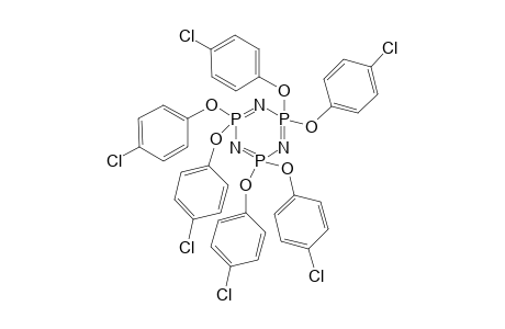 1,3,5,2,4,6-Triazatriphosphorine, 2,2,4,4,6,6-hexakis(4-chlorophenoxy)-2,2,4,4,6,6-hexahydro-