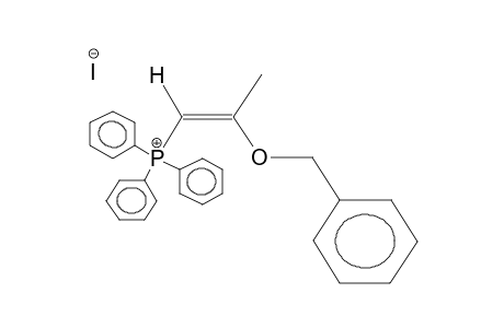 Z-(2-BENZYLOXY-2-METHYLETHENYL)TRIPHENYLPHOSPHONIUM IODIDE