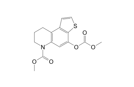 Methyl 8,9-Dihydro-4-[(methoxycarbonyl)oxy]thieno[3,2-f]quinoline-6(7H)-carboxylate