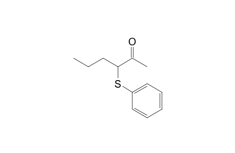3-(Phenylthio)-2-hexanone