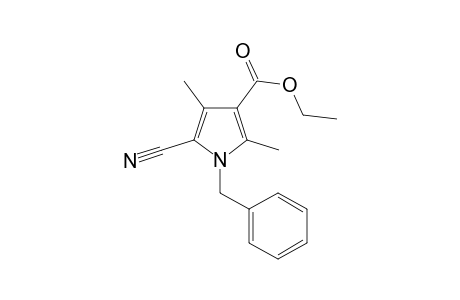 Ethyl 1-Benzyl-5-cyano-2,4-dimethyl-1H-pyrrole-3-carboxylate
