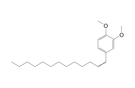 1,2-Dimethoxy-4-(tridec-1-en-1-yl)benzene