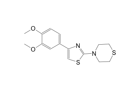 4-[4-(3,4-Dimethoxy-phenyl)-thiazol-2-yl]-thiomorpholine