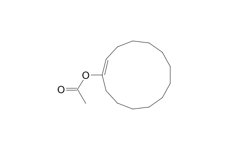 1-Cyclotridecen-1-ol, acetate