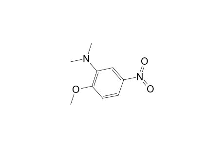 N,N-dimethyl-2-methoxy-5-nitroaniline