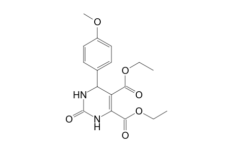 Diethyl 6-(4-Methoxyphenyl)-2-oxo-1,2,3,6-tetrahydropyrimidine-4,5-dicarboxylate