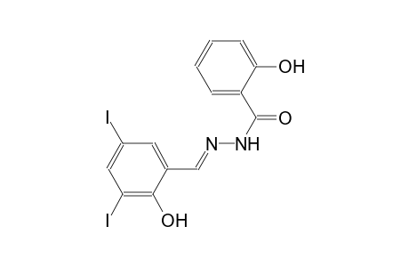 benzoic acid, 2-hydroxy-, 2-[(E)-(2-hydroxy-3,5-diiodophenyl)methylidene]hydrazide