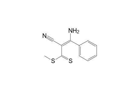 Benzenepropanenitrile, .beta.-imino-.alpha.-[mercapto(methylthio)methylene]-, (Z)-