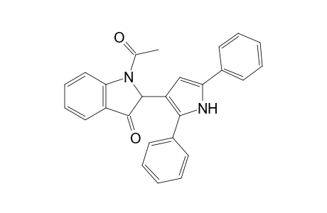 1-Acetyl-2-(2,5-diphenyl-1H-pyrrol-3-yl)-2H-indol-3-one