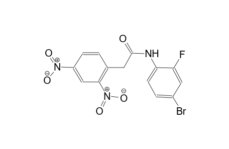 N-(4-bromo-2-fluorophenyl)-2-(2,4-dinitrophenyl)acetamide