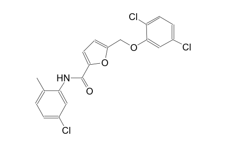 N-(5-chloro-2-methylphenyl)-5-[(2,5-dichlorophenoxy)methyl]-2-furamide