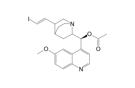 (9S)-11-Iodo-9-acetoxy-6'-methoxycinchonane