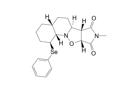 exo-8-Methyl-1-phenylselenyl-10-oxa-8,10a-diazapentaleno[2,1-a]naphthalene-7,9-dione