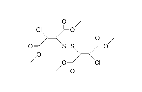 Tetramethyl 2,2'-chloro-3,3'-dithiofumarate