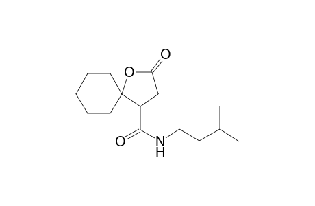 1-oxaspiro[4.5]decane-4-carboxamide, N-(3-methylbutyl)-2-oxo-