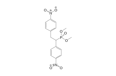 Dimethyl 1,2-bis(4-nitrophenyl)ethylphosphonate