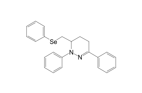 2,6-Diphenyl-3-(phenylselanylmethyl)-4,5-dihydro-3H-pyridazine