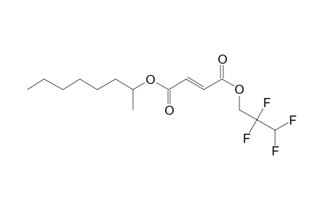 Fumaric acid, 2-octyl 2,2,3,3-tetrafluoropropyl ester