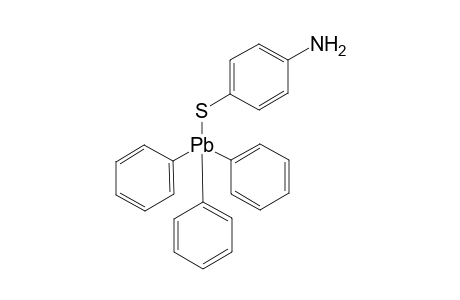[(p-Aminophenyl)thio]triphenyllead