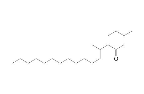 2-(1-Methyltridecyl)-5-methylcyclohexanone