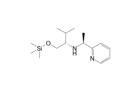 (2S)-3-methyl-N-[(1S)-1-(2-pyridyl)ethyl]-1-trimethylsilyloxy-butan-2-amine