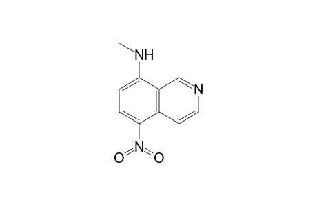 methyl-(5-nitro-8-isoquinolyl)amine