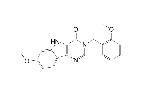 7-methoxy-3-(2-methoxybenzyl)-3,5-dihydro-4H-pyrimido[5,4-b]indol-4-one