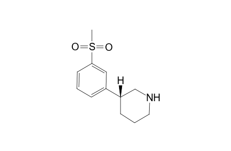 (3R)-3-(3-mesylphenyl)piperidine