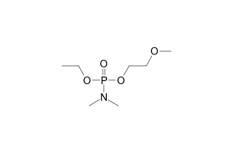 O-ethyl O-2-methoxyethyl N,N-dimethyl phosphoramidate