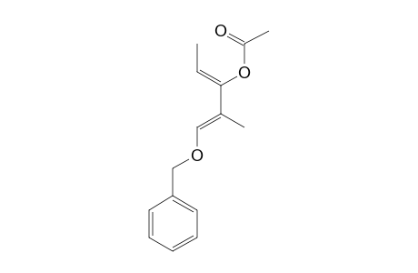 (1E,3Z)-1-BENZYLOXY-2-METHYL-1-PENTA-1,3-DIEN-3-YL-ACETATE