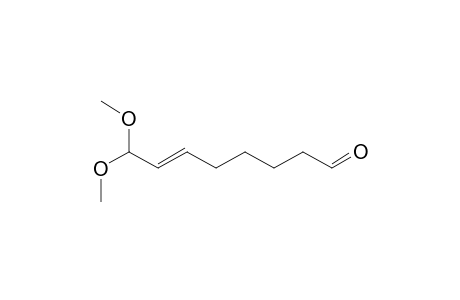 1,1-Dimethoxy-2-octen-8-al