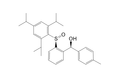 (Ss*,S*)-1-p-Tolyl-1-[2-(2,4,6-Triisopropylphenyl)sulfinyl]phenylmethanol