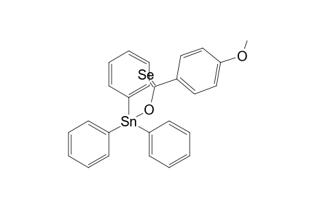 Triphenyltin 4-methoxybenzenecarboselenoate