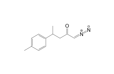Diazo-4-(4-methylphenyl)pentan-2-one