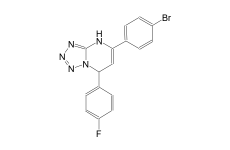 tetrazolo[1,5-a]pyrimidine, 5-(4-bromophenyl)-7-(4-fluorophenyl)-4,7-dihydro-